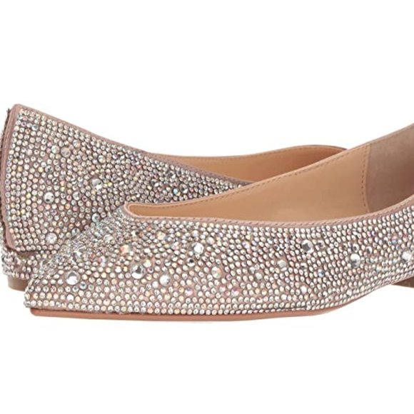 RHINESTONE FLATS - Picture 1 of 2